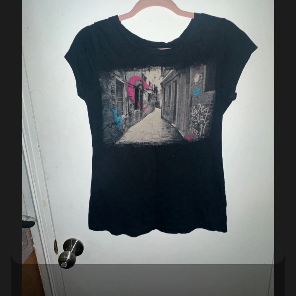 Y2K Graphic Women's Top